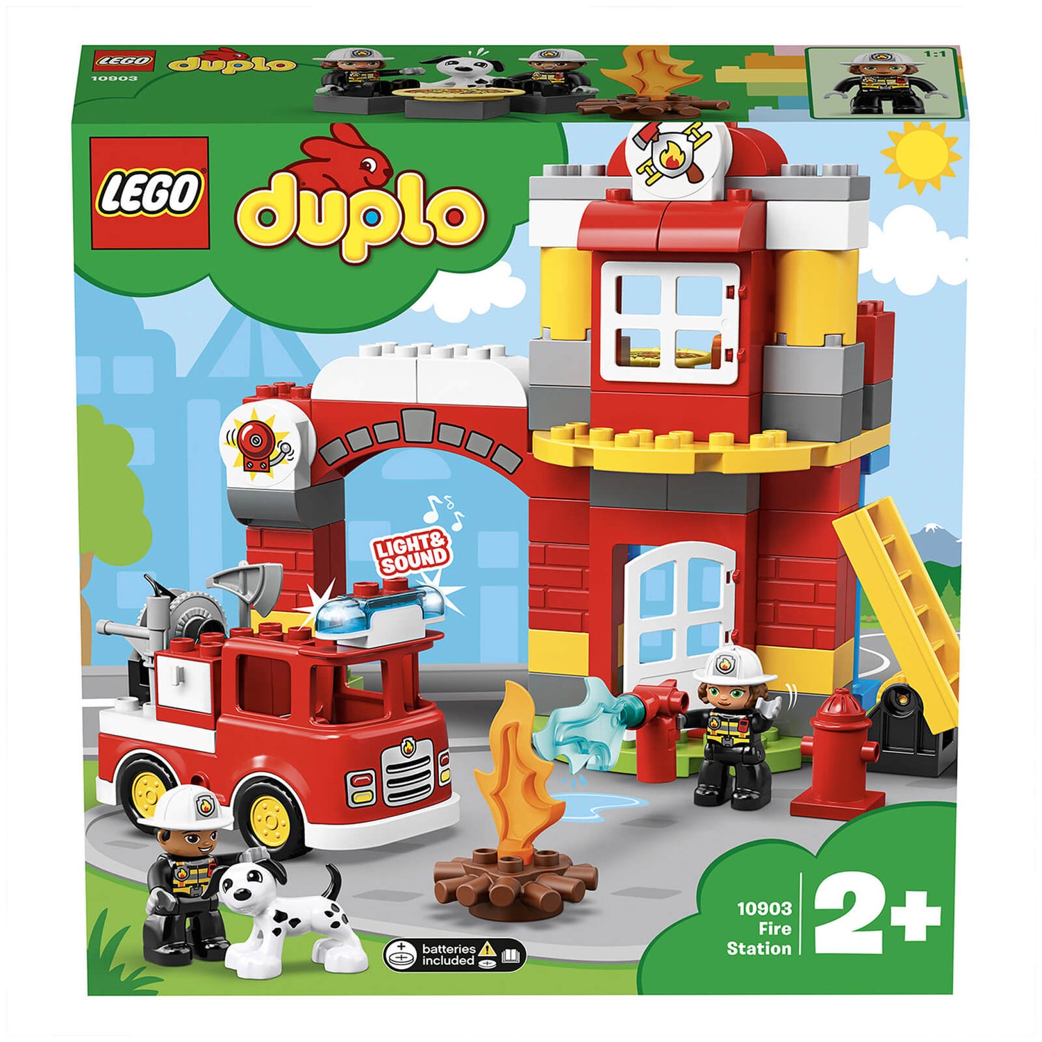 LEGO DUPLO Town: Fire Building Bricks (10903) Toys - Zavvi US