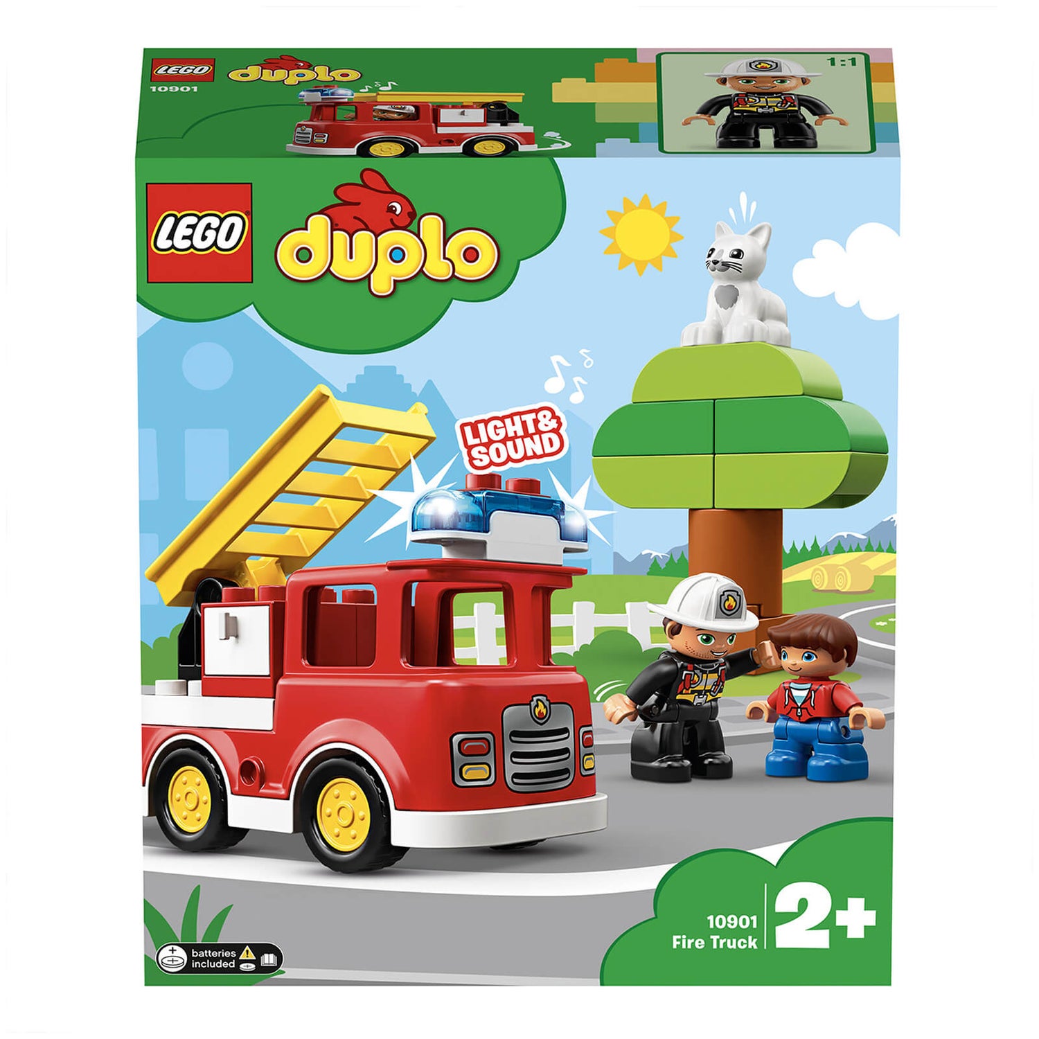 LEGO DUPLO Town: Fire Truck Building Set (10901)