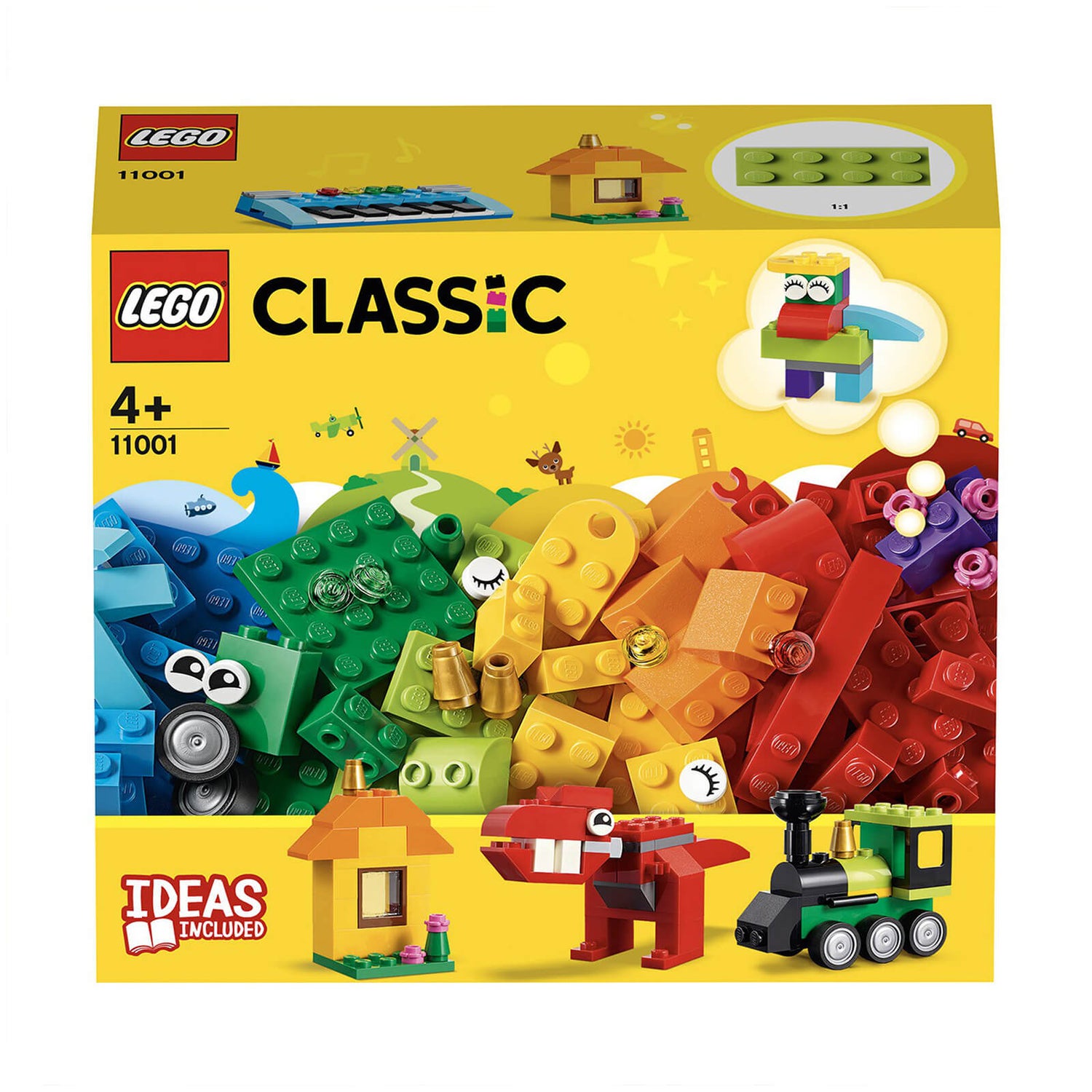 LEGO Klassiek: Stenen en Ideeën: Bouw speelgoed (11001)