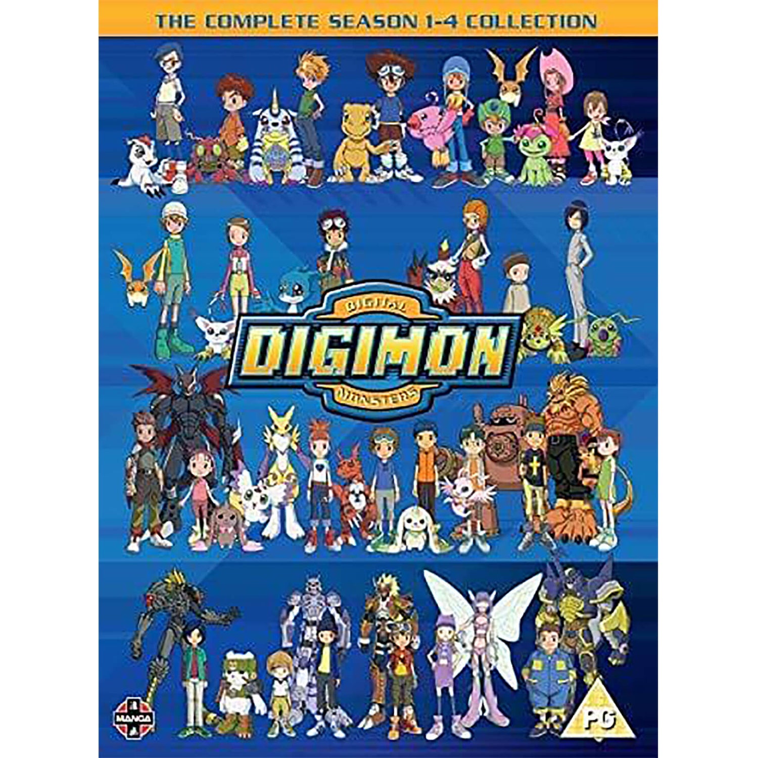 Digimon: Digital Monsters Season 1-4