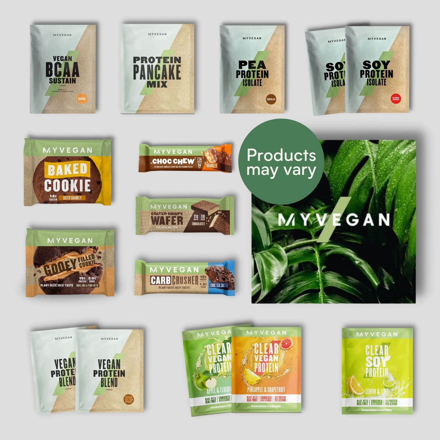 Veganile sobiv näidiste karp