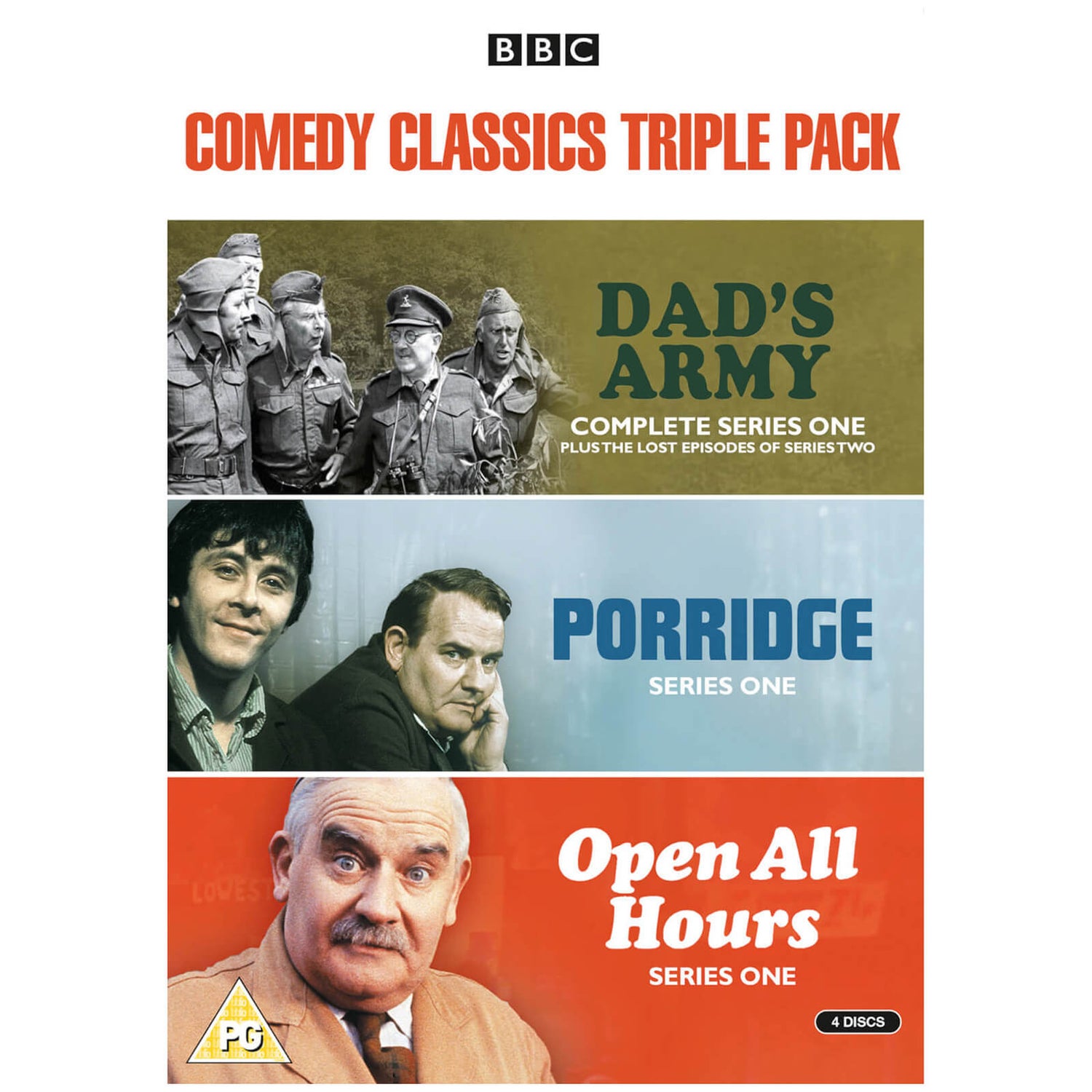 BBC Comedy Classics Driedubbel pak