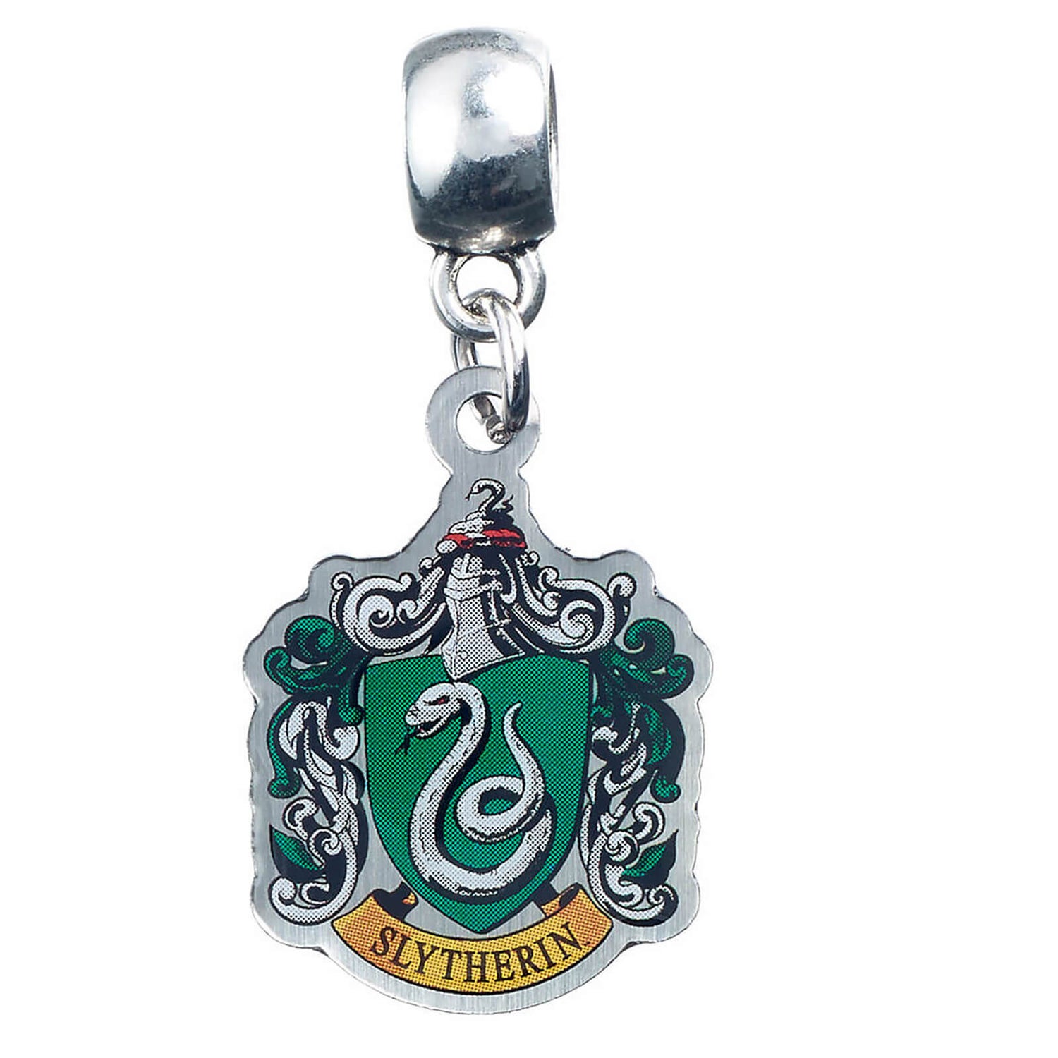 Harry Potter Slytherin Crest Slider Charm - Green