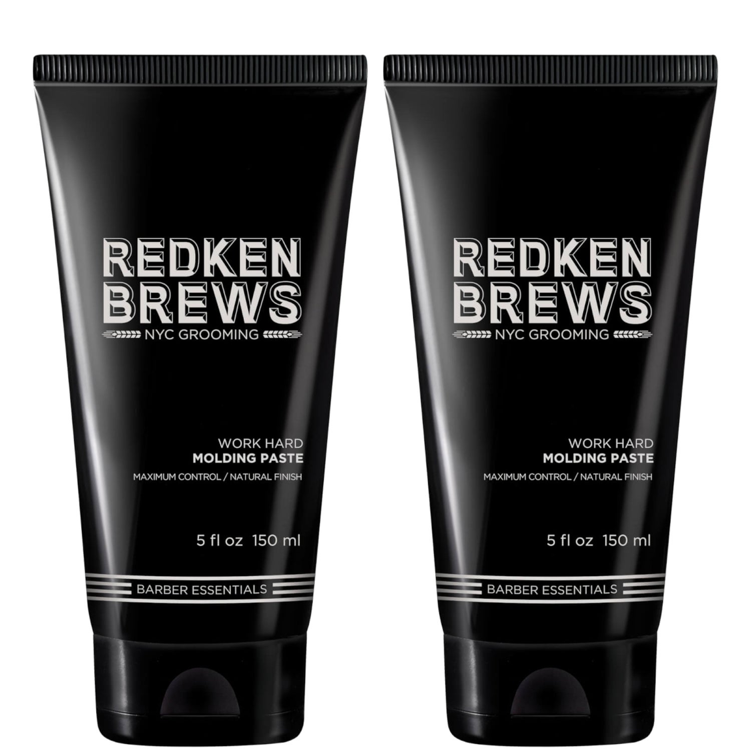 Redken Brews Men's Work Hard Molding Paste Duo