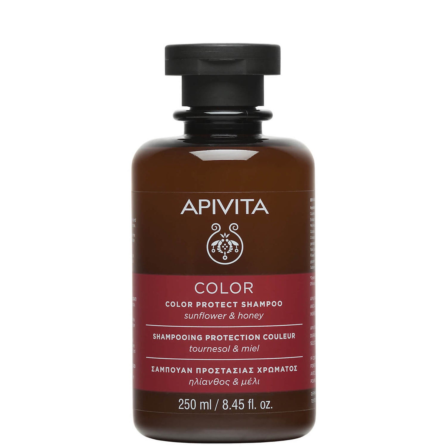 Shampooing Cheveux Colorés APIVITA 250 ml – Tournesol et miel