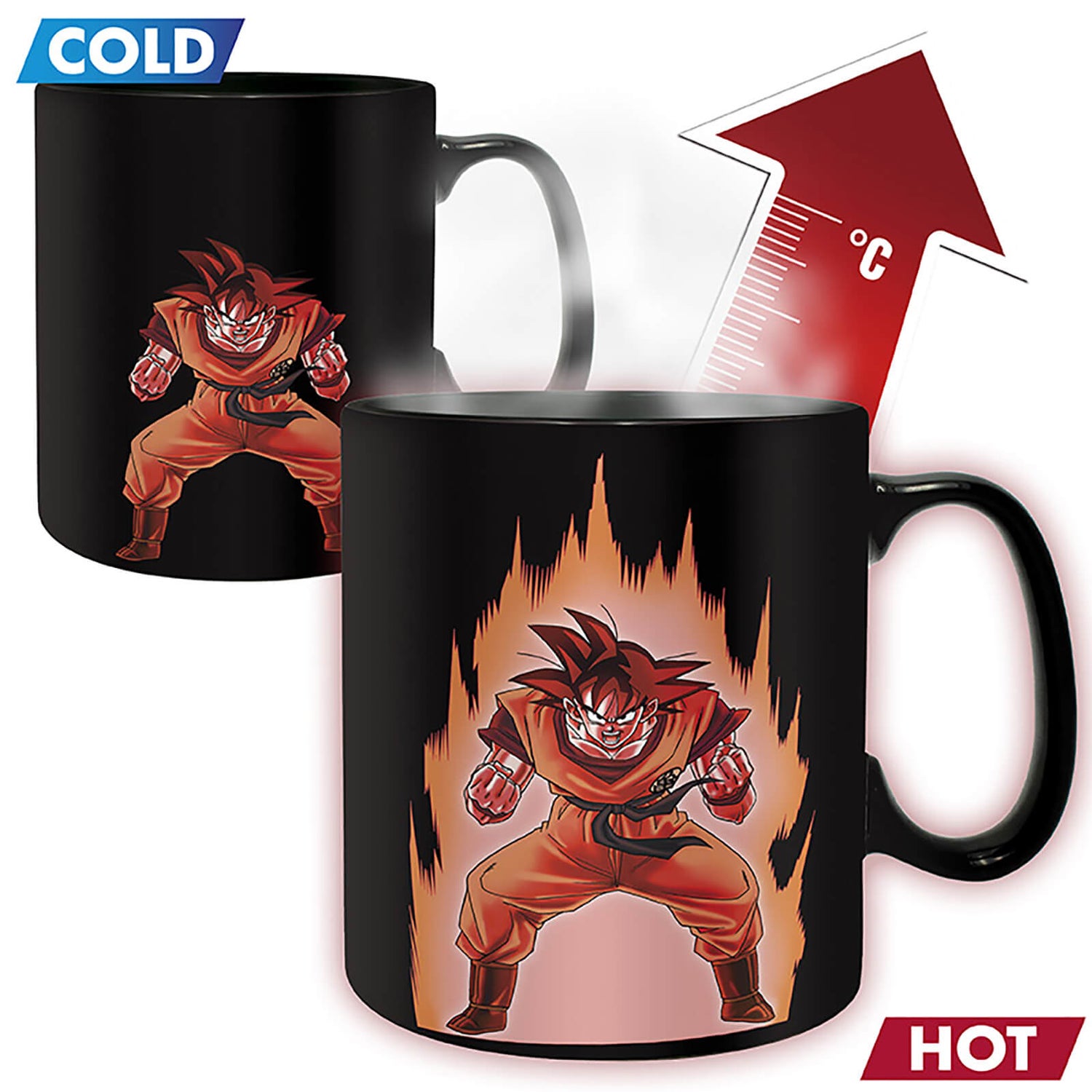 Dragon Ball Heat Change Mug (Goku)