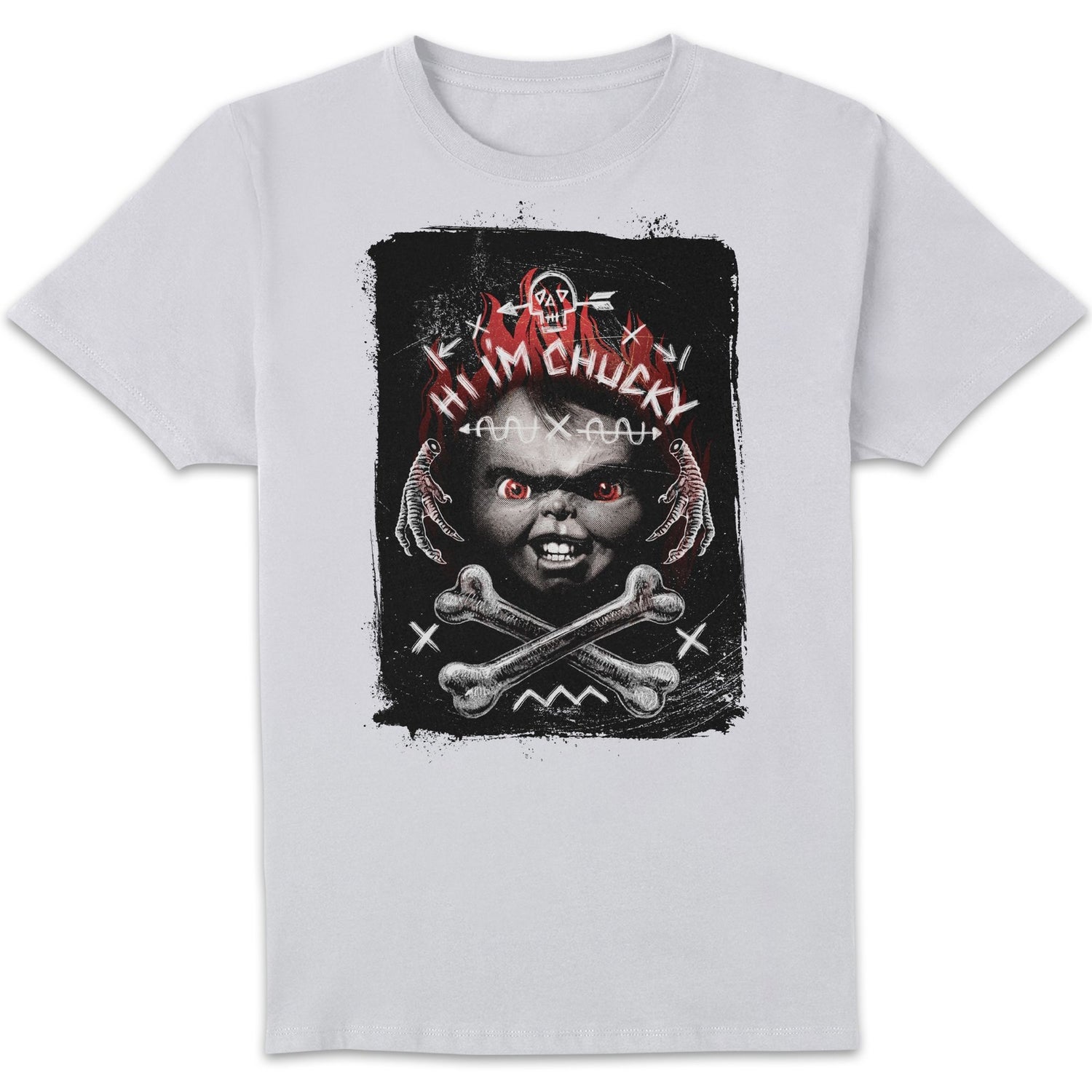 Chucky Hi I'm Chucky Men's T-Shirt - White