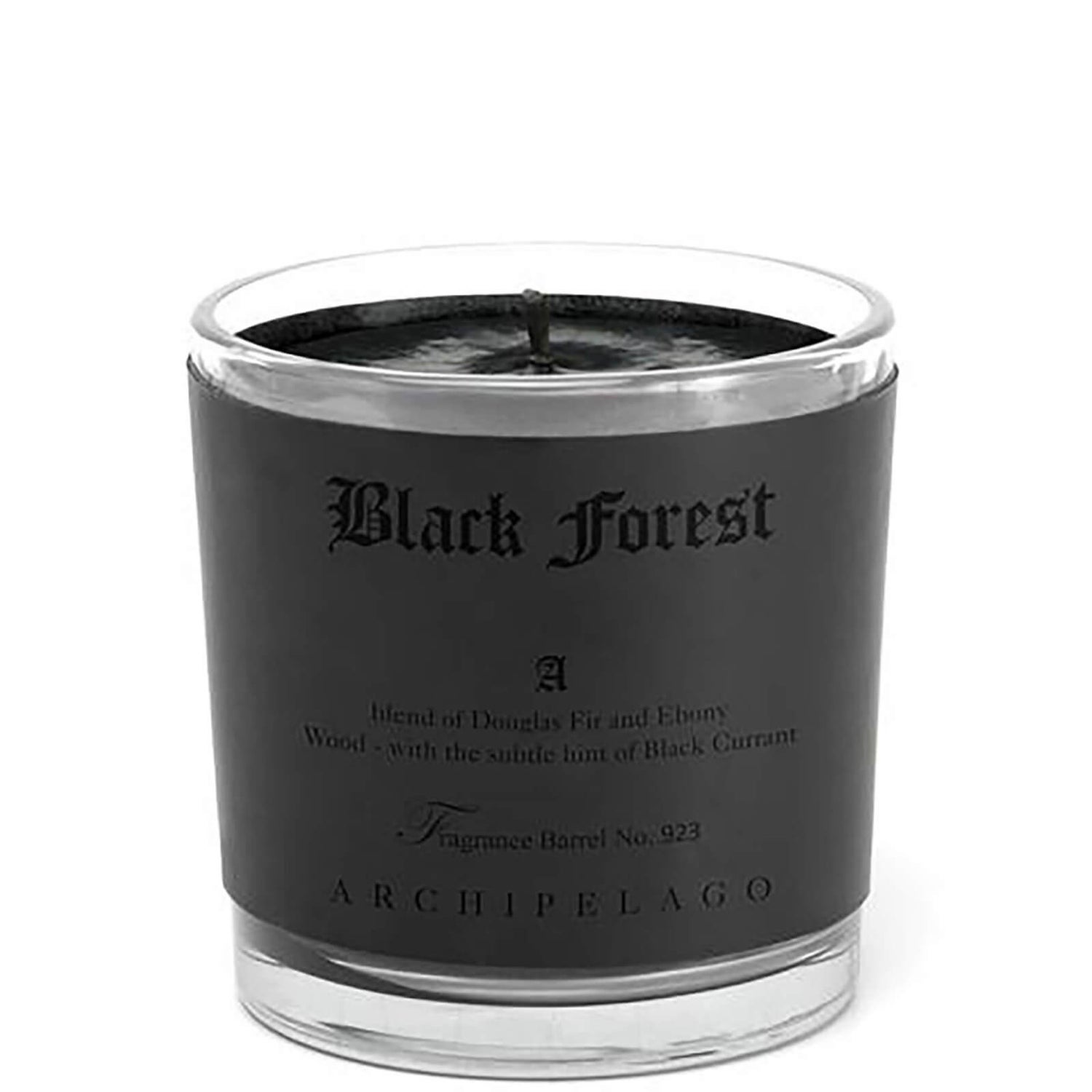 Archipelago Botanicals Letter Press Black Forest Candle 363g Exclusive