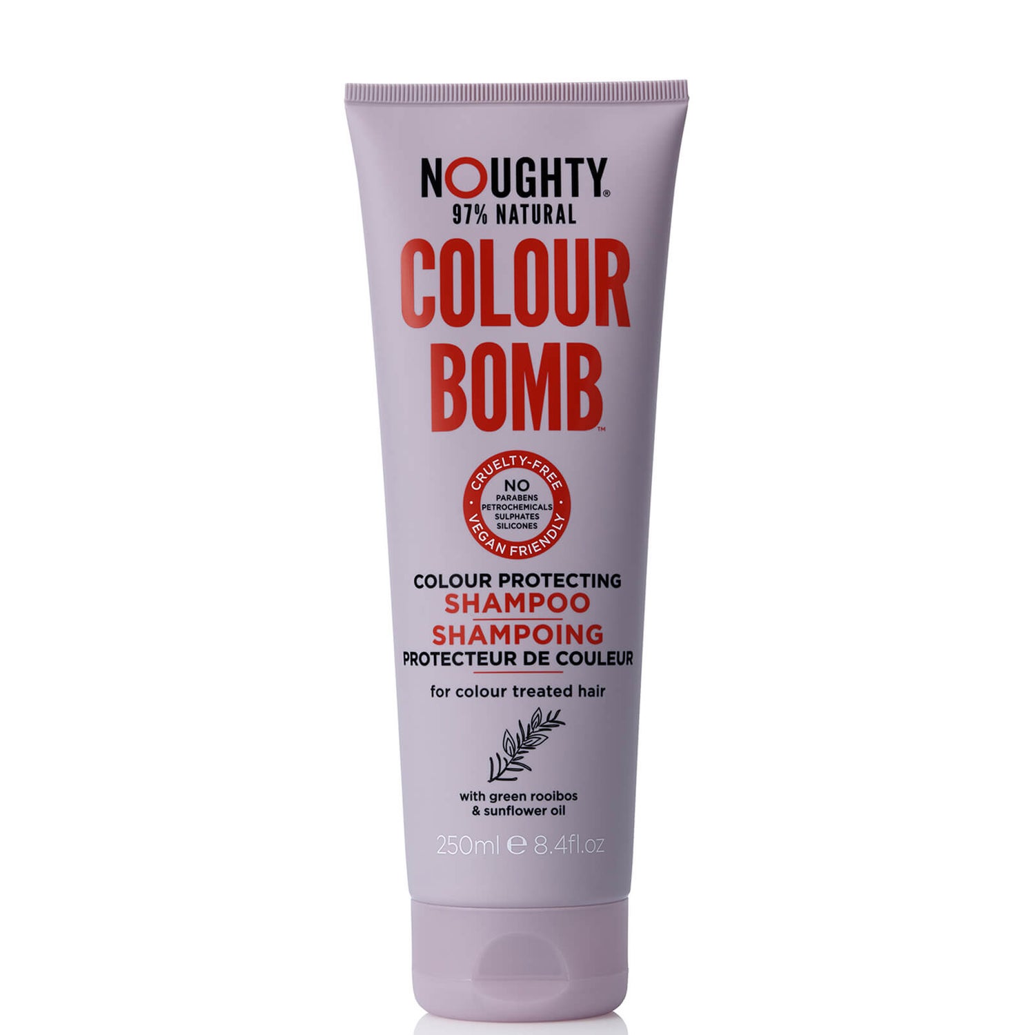 Noughty Colour Bomb Colour Protecting Shampoo 250ml Free US Shipping | lookfantastic