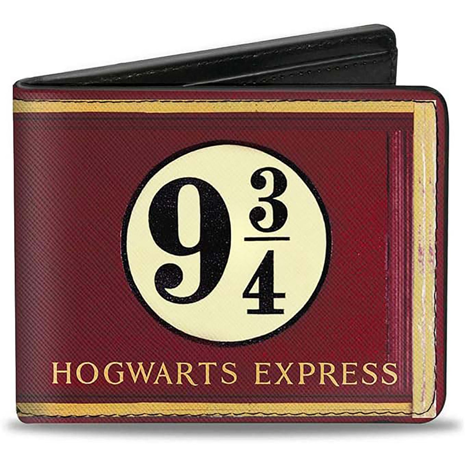 Buckle-Down Harry Potter 9¾ Bi-Fold Wallet - Burgundy/Gold