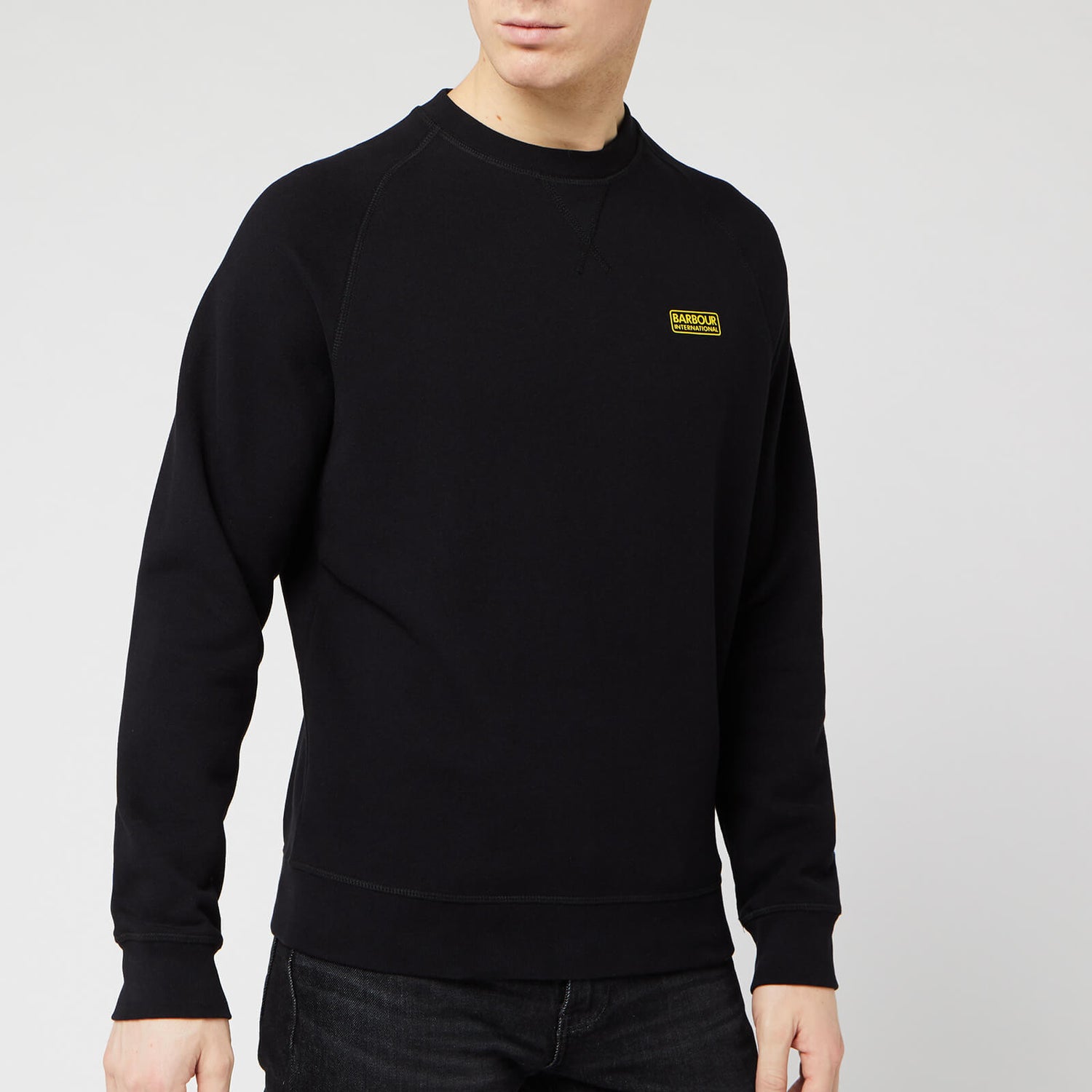 Barbour International Men's Essential Crew Sweatshirt - Black