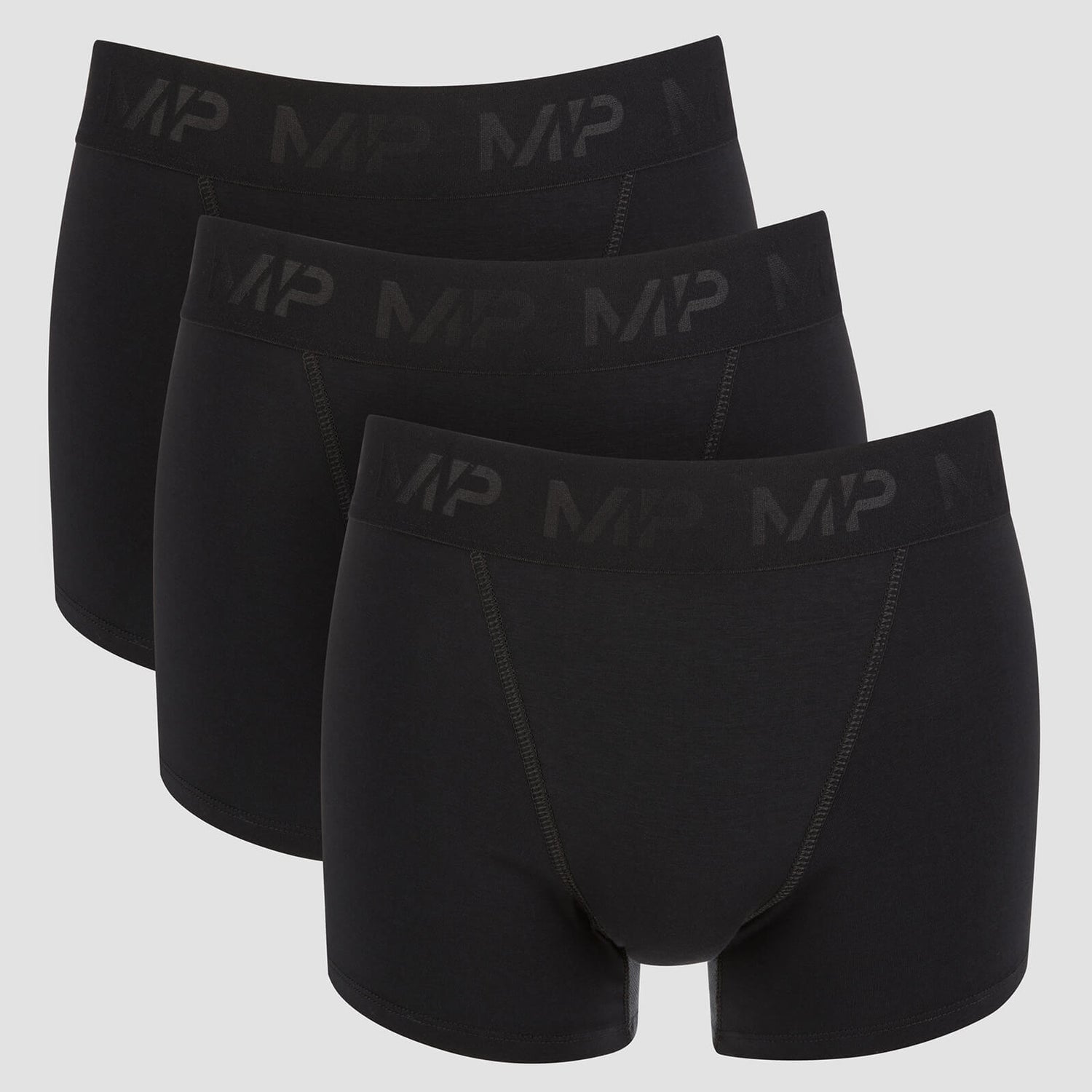 MP メンズ エッセンシャル トレーニングボクサー - ブラック（3枚組） - M