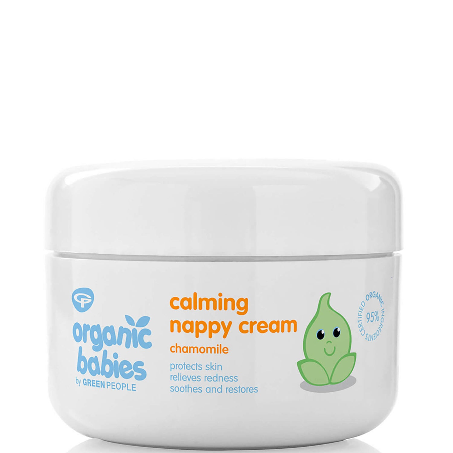 Green People Calming Nappy Cream kojący krem dla niemowląt 50 ml