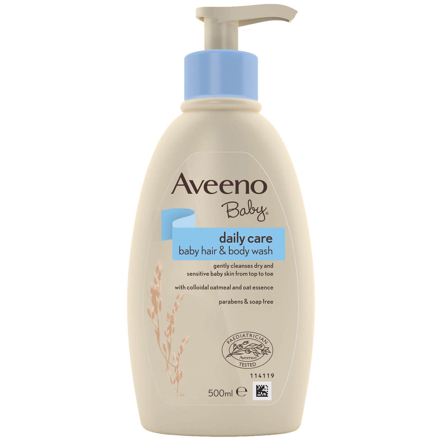 Aveeno Baby Daily Care Hair &amp; Body Wash 500ml