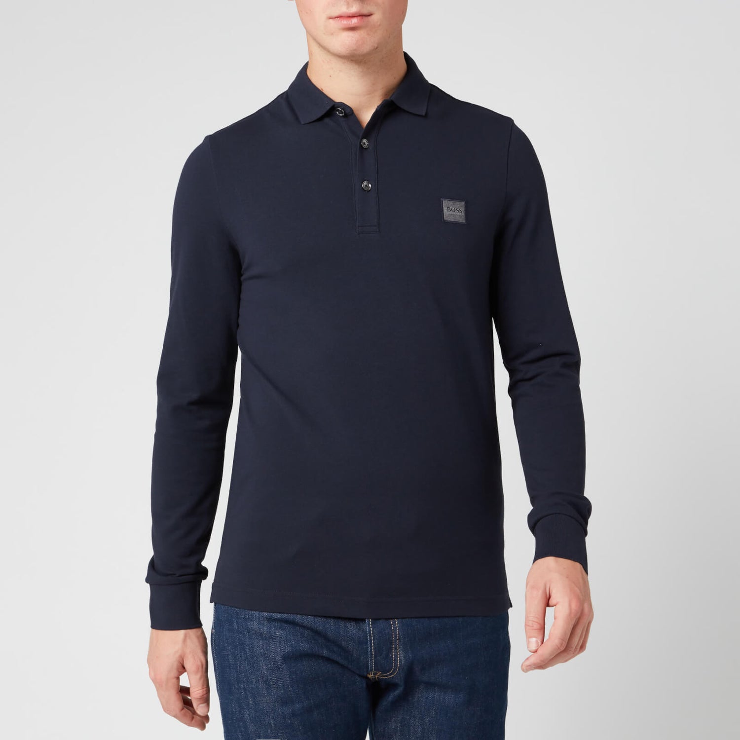 BOSS Men's Passerby Polo Shirt - Dark Blue - S