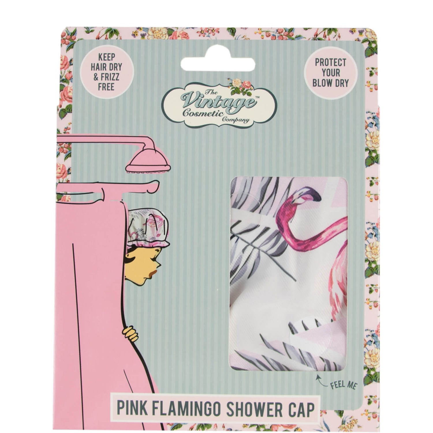 Gorro de ducha de The Vintage Cosmetic Company - Flamingo