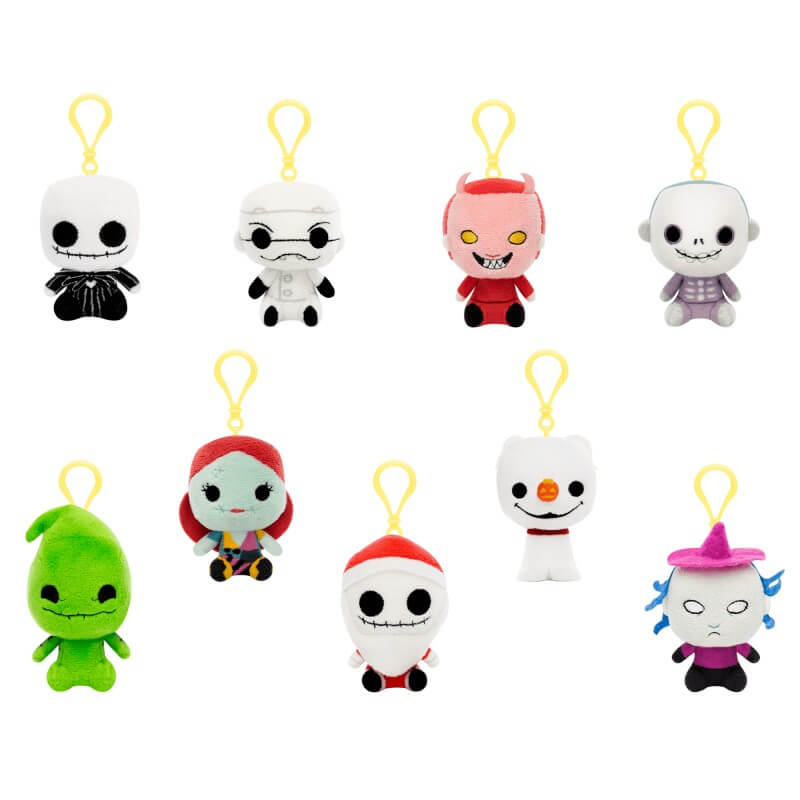 Nightmare before christmas plush keychain on sale