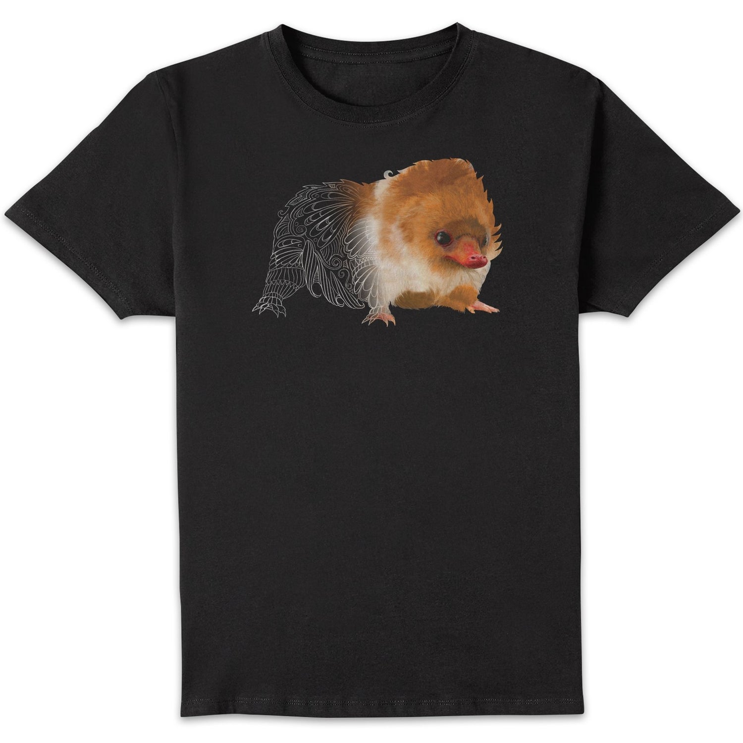 Fantastic Beasts Tribal Baby Niffler Men's T-Shirt - Black
