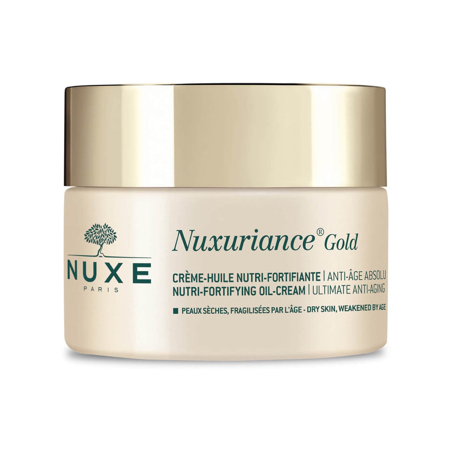 Crème-Huile Nutri-Fortifiante, Nuxuriance Gold 50 ml