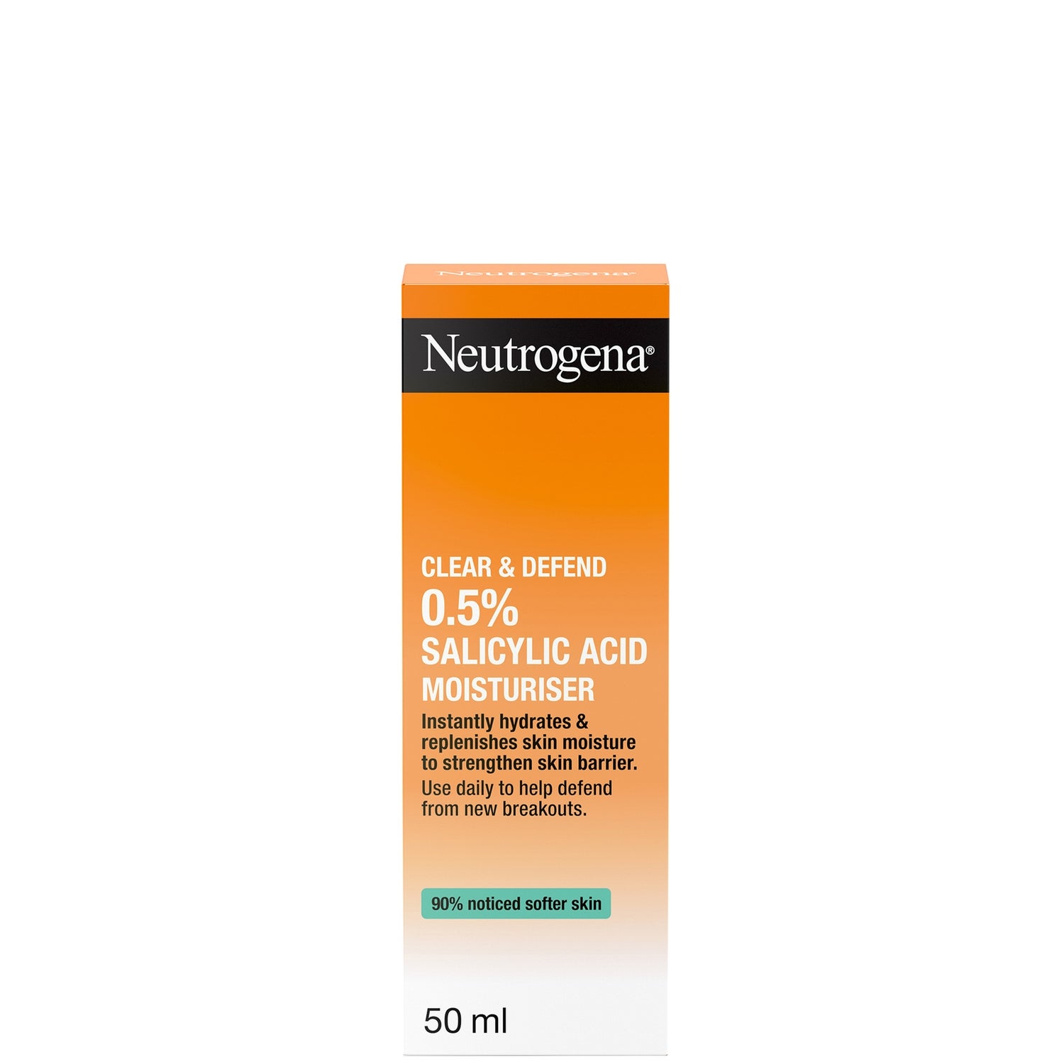 Neutrogena Clear and Defend 0.5% Salicylic Acid Moisturiser 50ml
