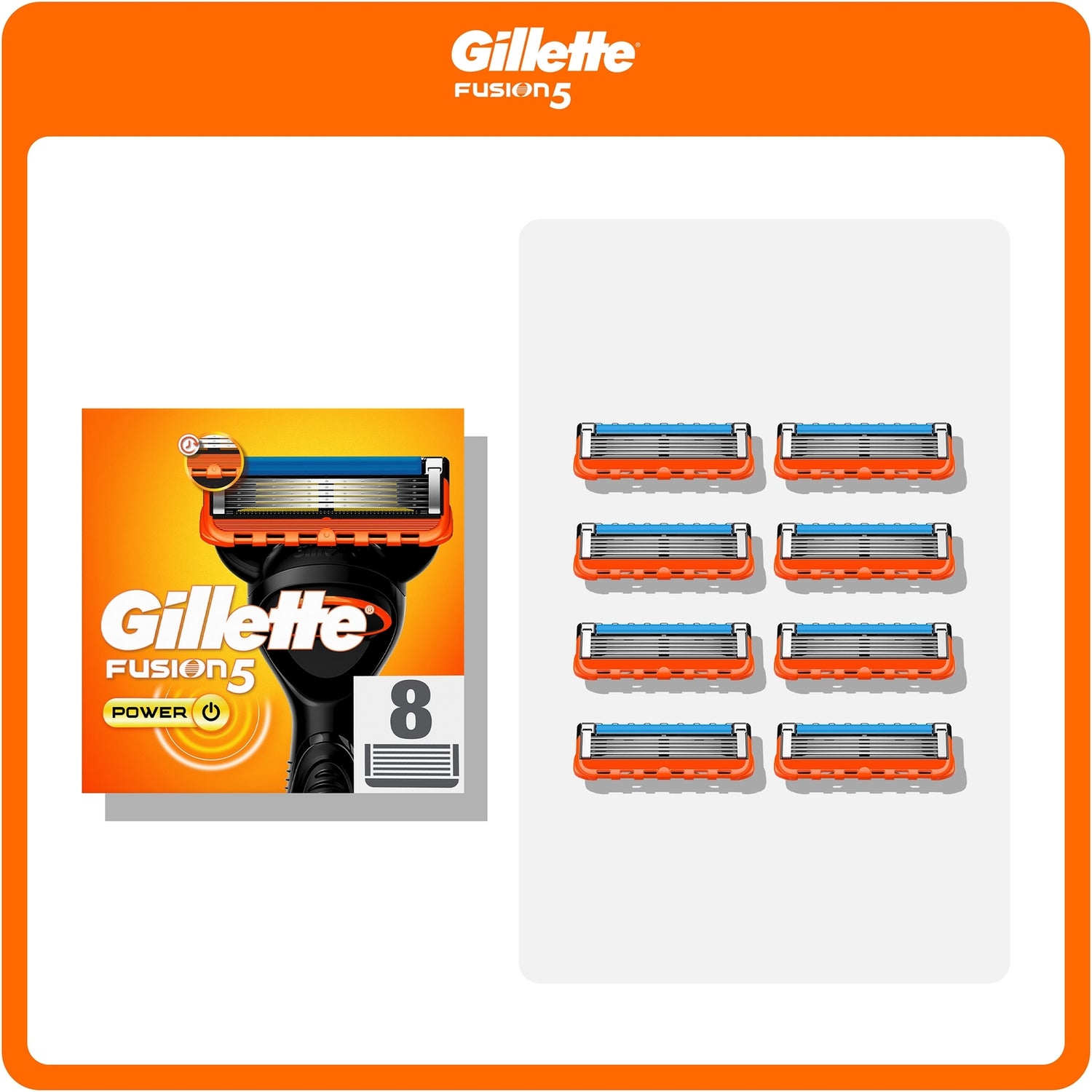 Gillette Fusion5 Power Razor Blades