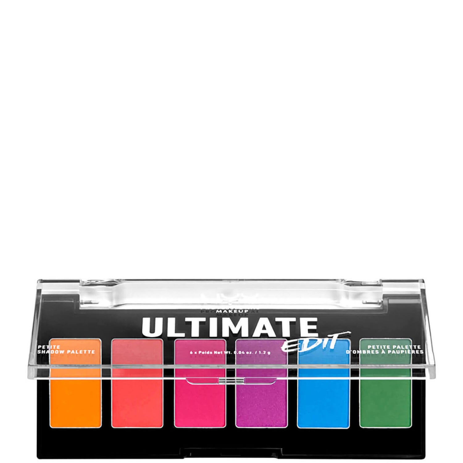 NYX Professional Makeup Ultimate Edit Petite Eye Shadow Palette - Brights