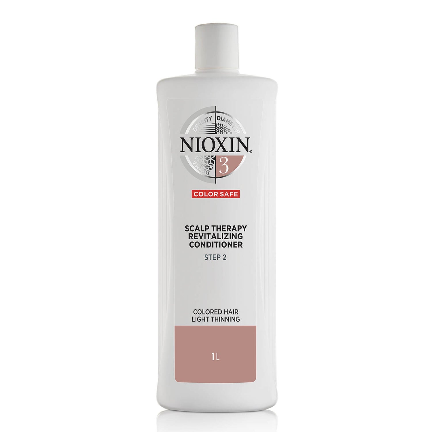 NIOXIN 3-Part System 3 Acondicionador Revitalizante para Cabello Teñido con Ligero Adelgazamiento 1000ml