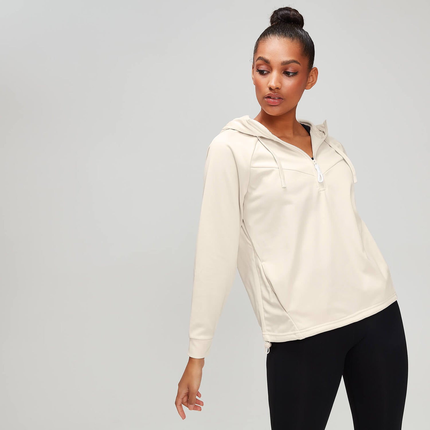 Silver hoodie women's sales