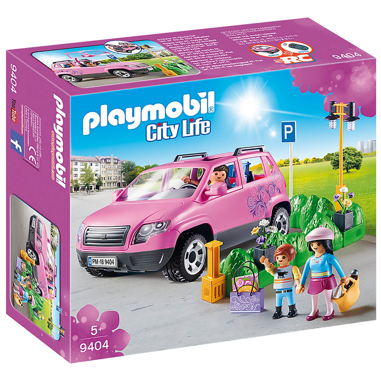 Playmobil City Life Family Car Parking Space and Removeable (9404) Toys - Zavvi US