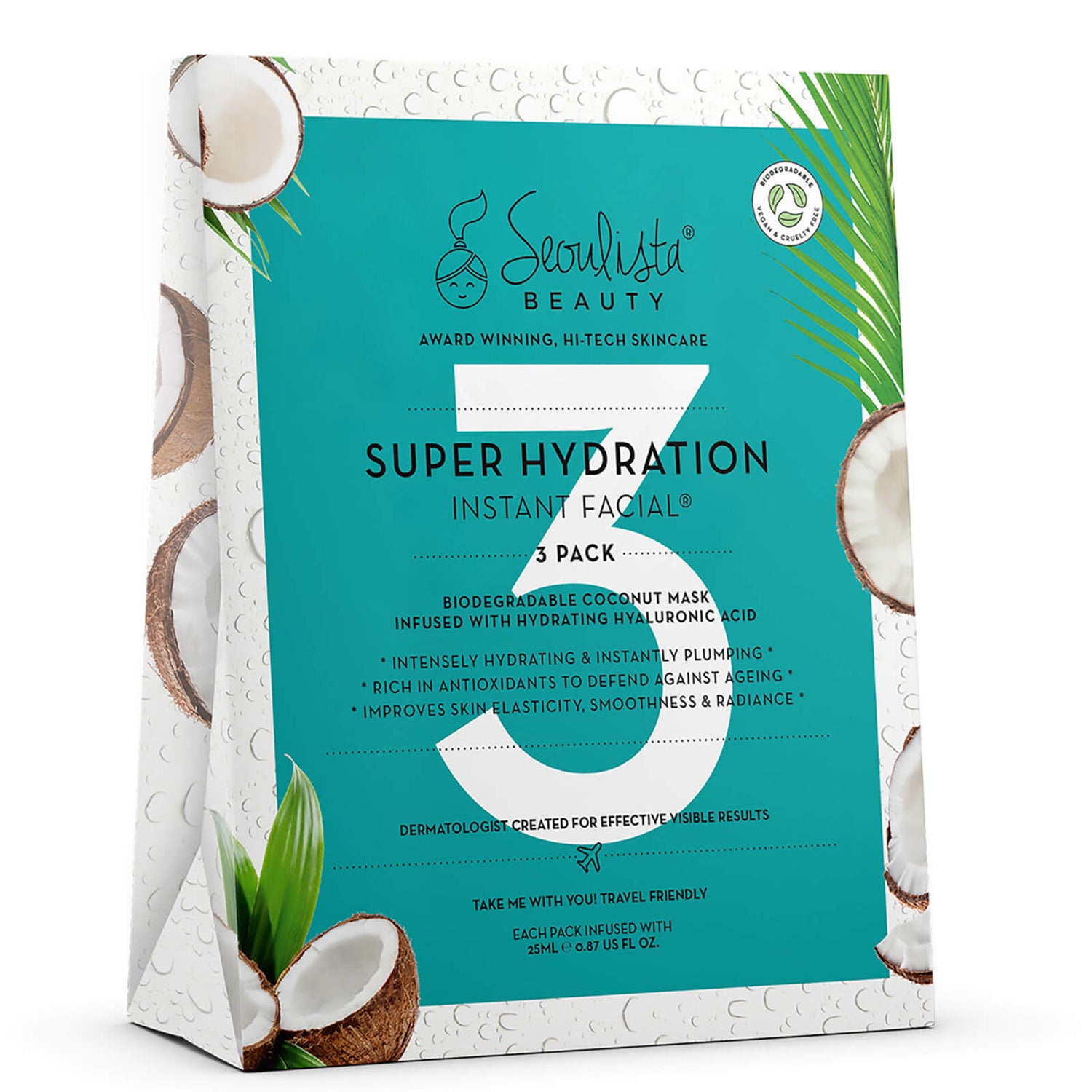 Seoulista Beauty Super Hydration Multi Pack 3's (Worth $32)