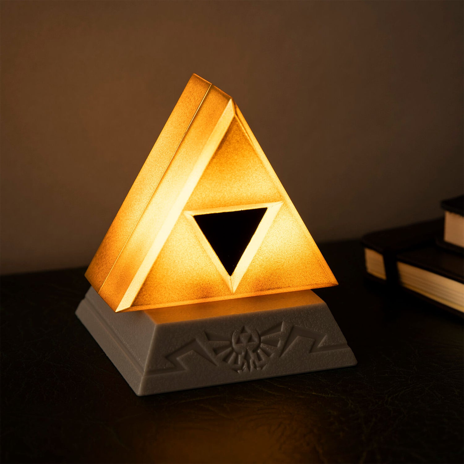 The Legend of Zelda Gold Triforce Icon Light