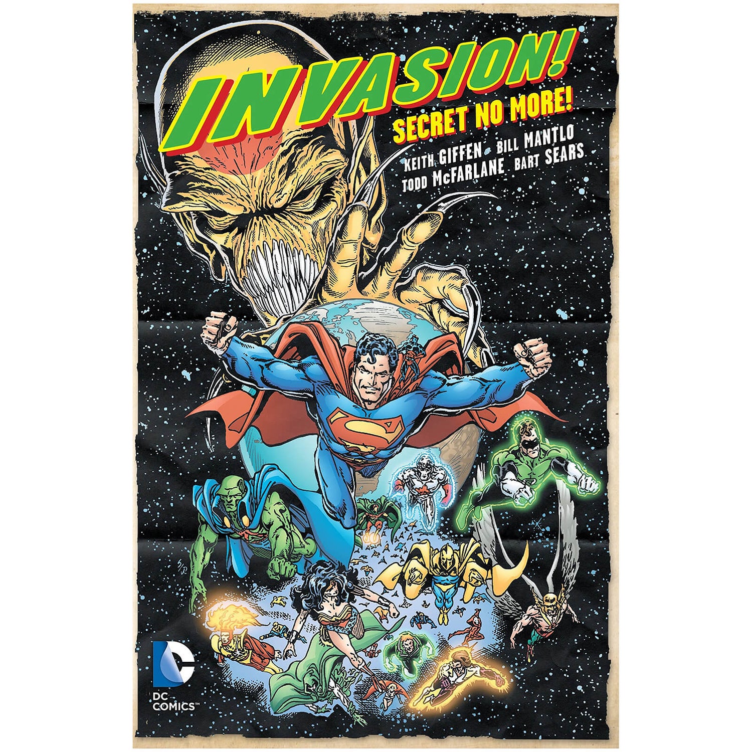 DC Comics Invasion Merchandise Zavvi US
