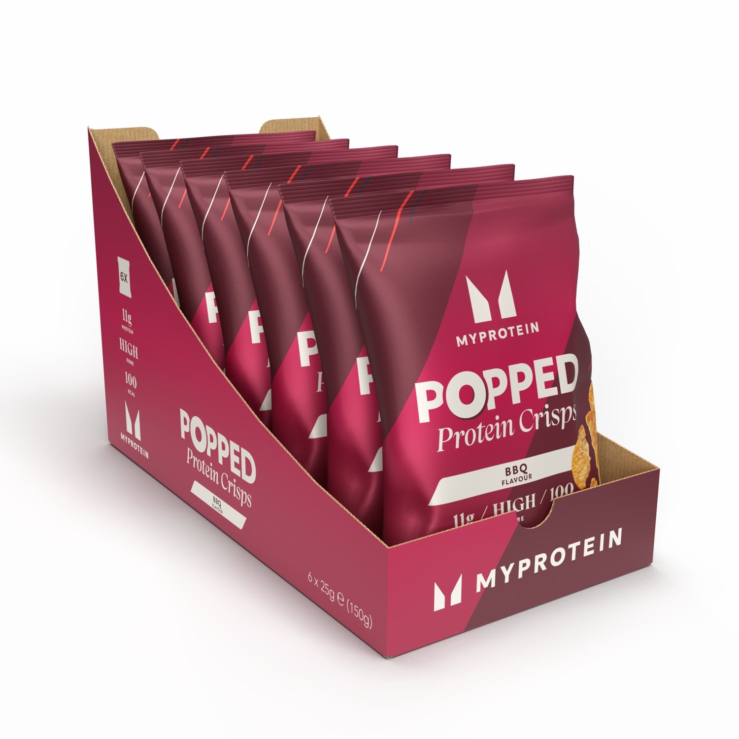 Popped Protein Crisps