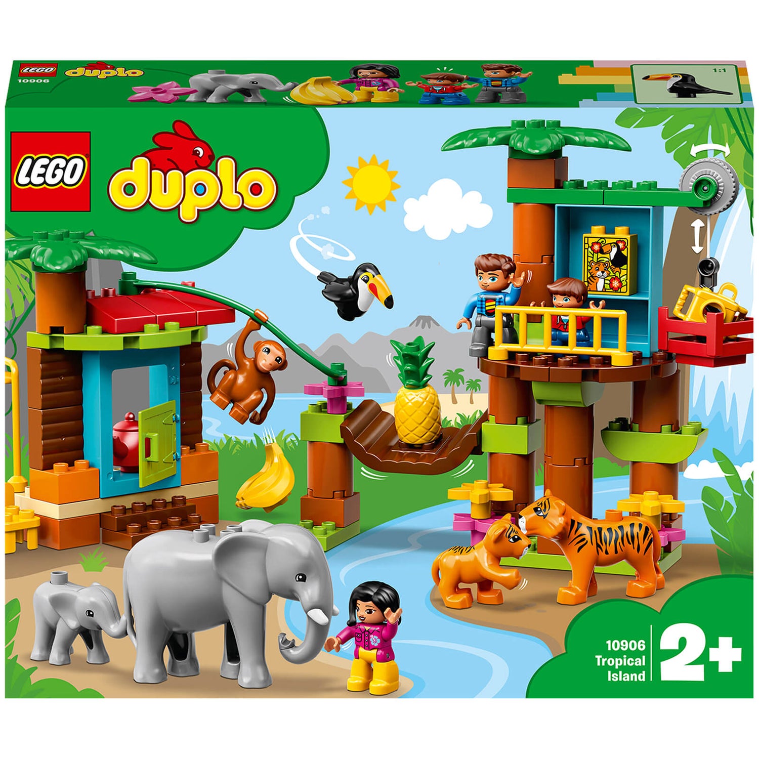 LEGO DUPLO Town: Tropical Island Set Toddlers (10906) Toys Zavvi