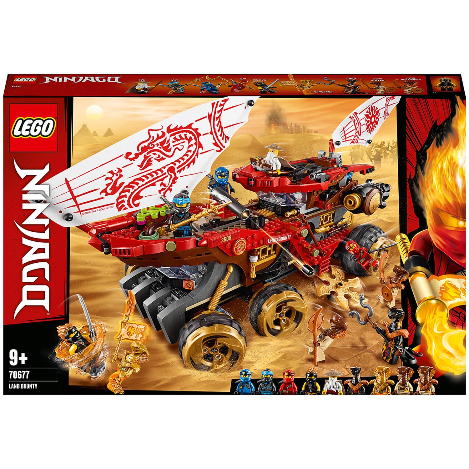 LEGO® ニンジャゴ: 陸上戦艦バウンティ号 (70677) Toys - Zavvi (日本)