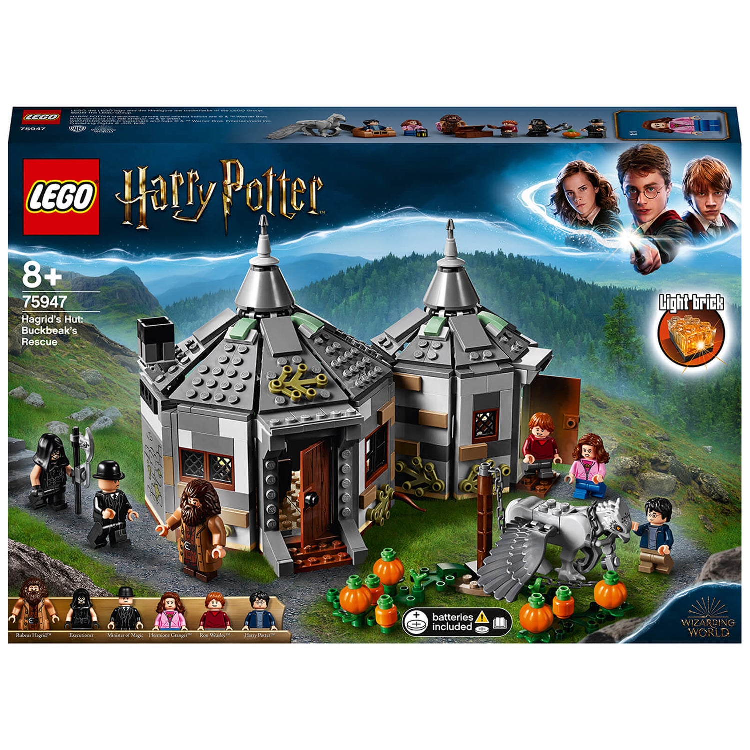 LEGO Harry Potter: Hagrid's Hut Hippogriff Rescue Set (75947) Toys