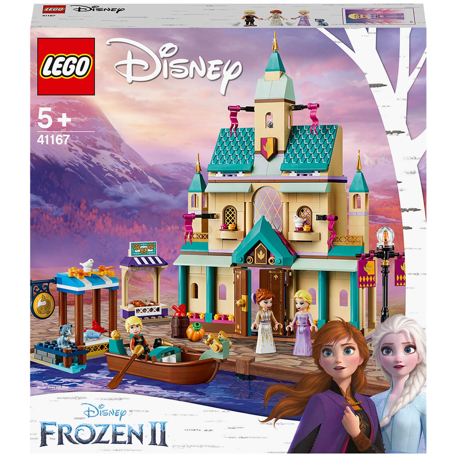 Negen Bedankt onduidelijk LEGO Disney Frozen II: Arendelle kasteel dorp speelgoed (41167) | Zavvi.nl