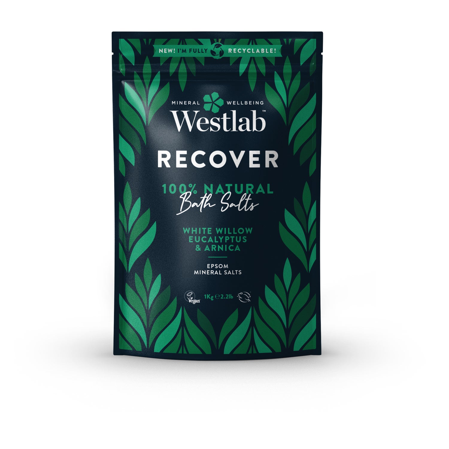 Westlab Recover Bathing Salts 1000g