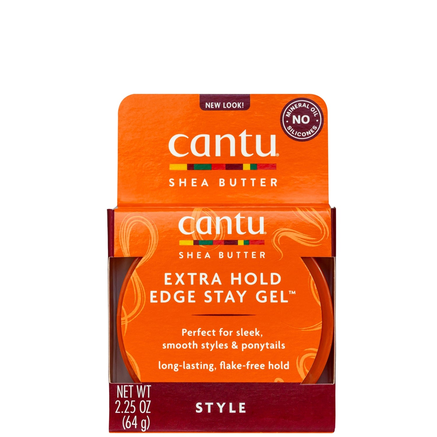 Cantu Shea Butter for Natural Hair Extra Hold Edge Stay Gel