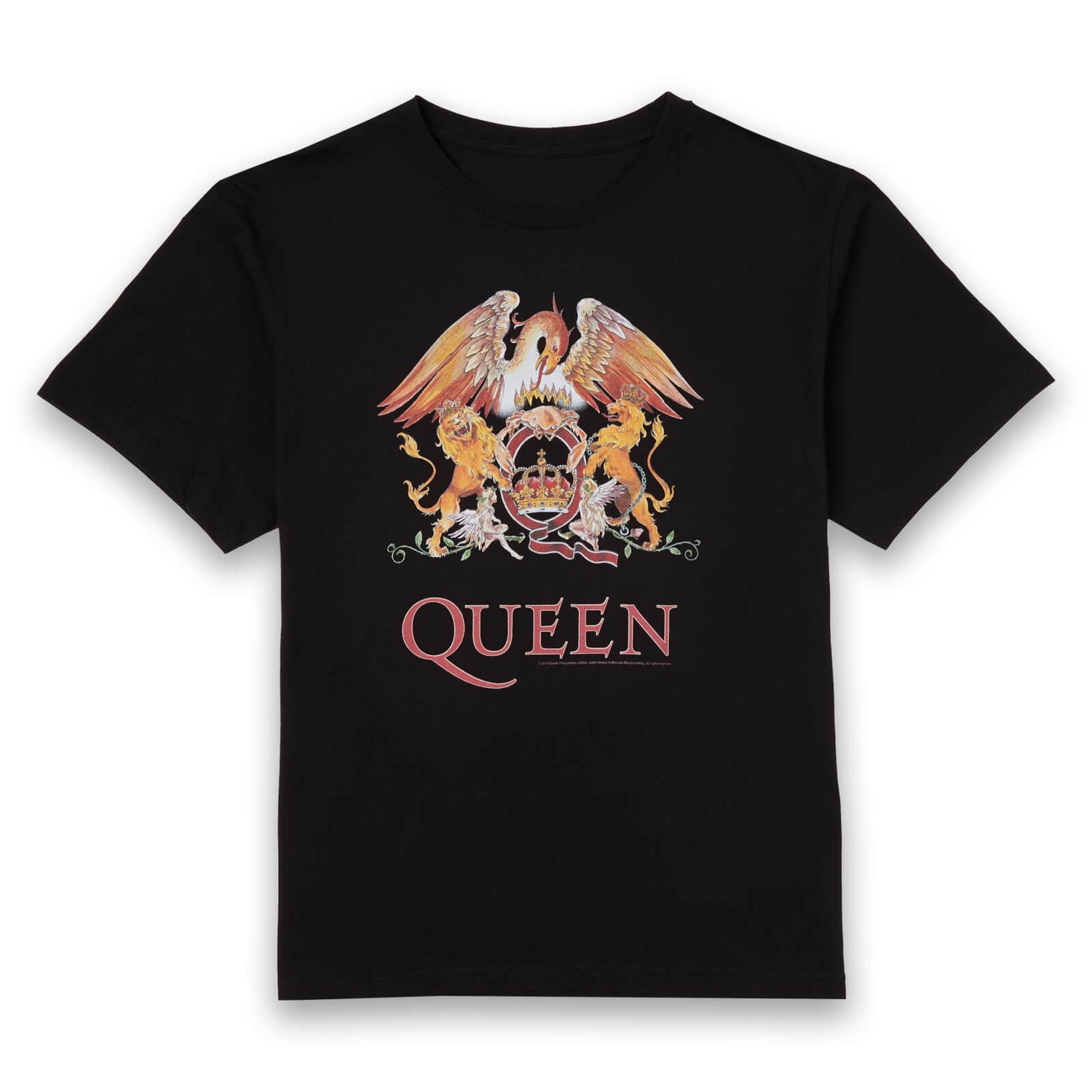 Queen Crest Men's T-Shirt - Black