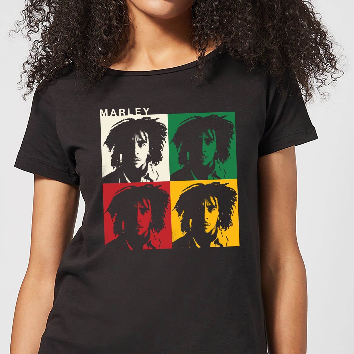 Bob Marley Women's T-Shirt - Black Clothing - US