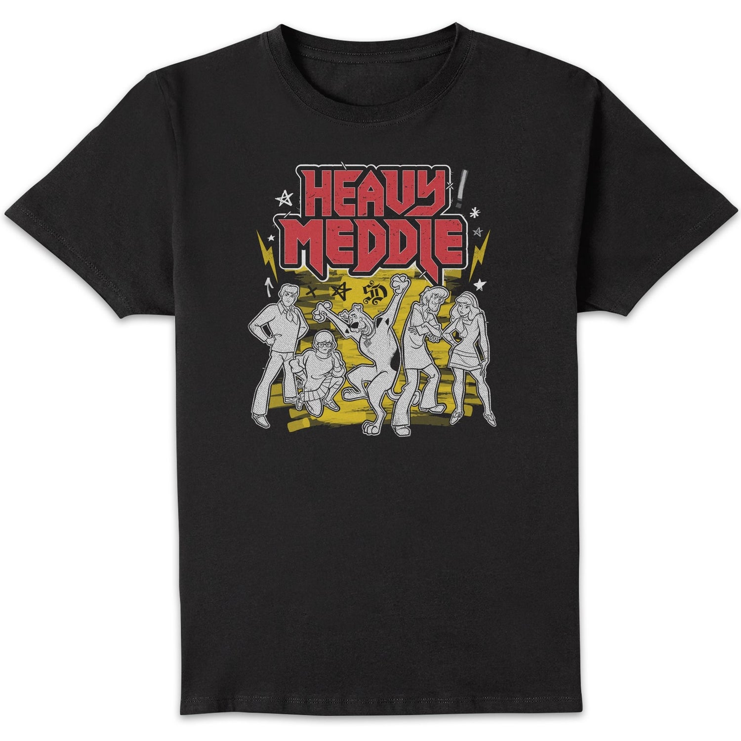 Scooby Doo Heavy Meddle Men's T-Shirt - Black