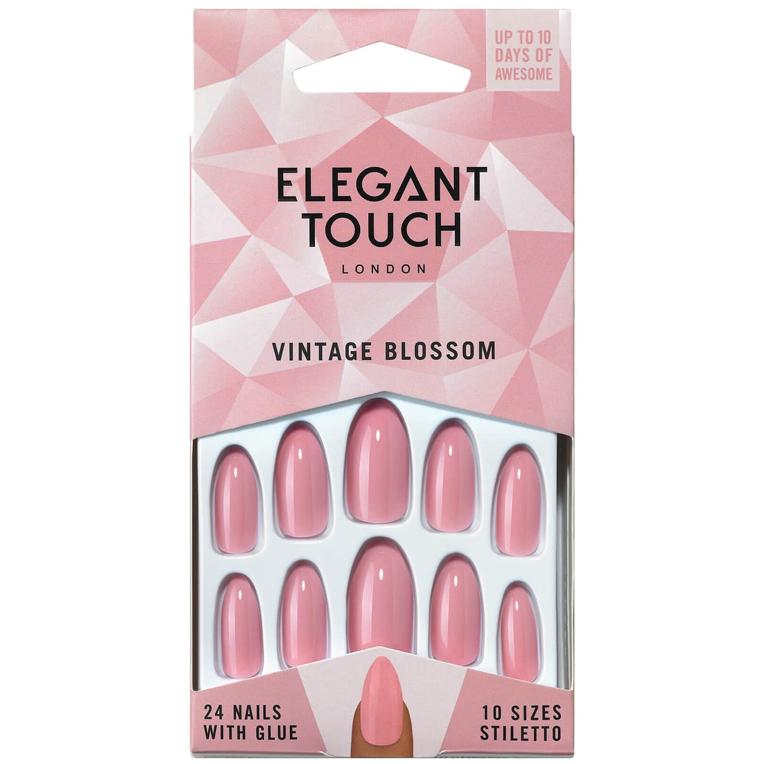 Elegant Touch Polished Core Nails - Vintage Blossom