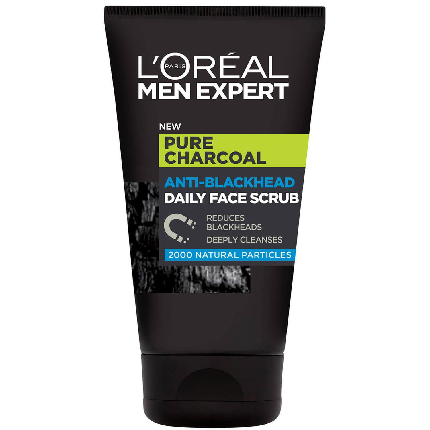 L'Oréal Paris Men Expert Pure Charcoal Anti-Blackhead Daily Face Scrub 100ml