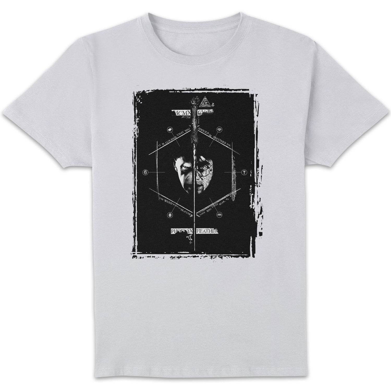 Harry Potter Harry Voldemort Wand Men's T-Shirt - White