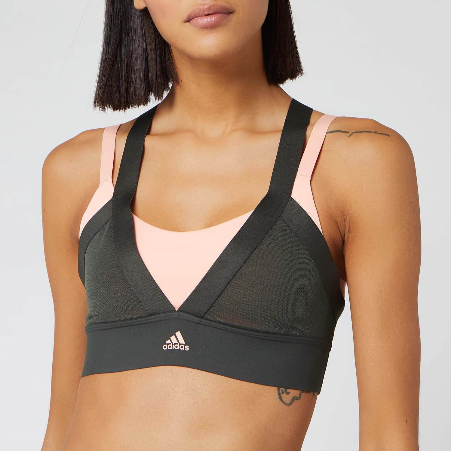 Adidas all store me layered bra