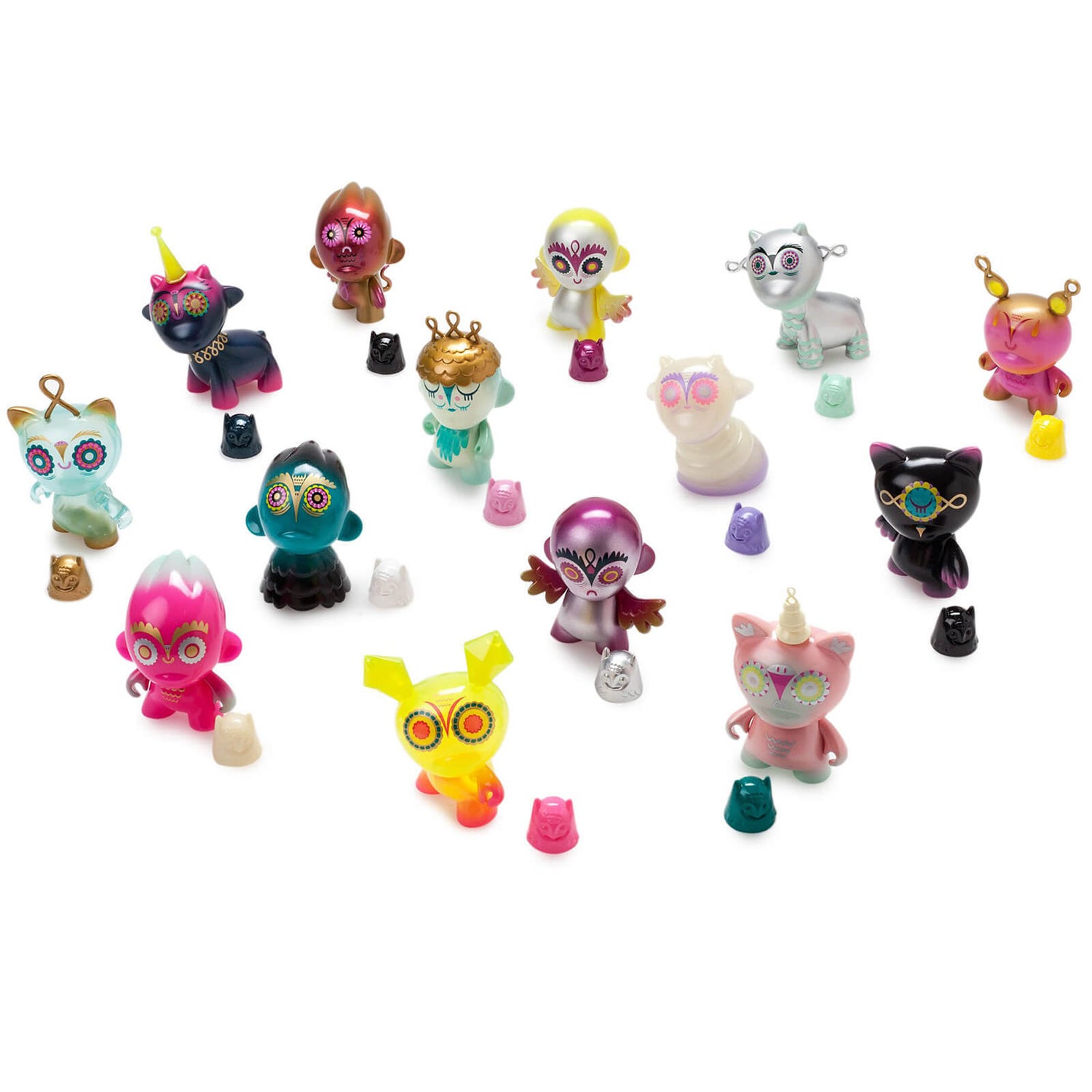 Kidrobot Nightriders 3 Inch Mini-Figures by Nathan Jurevicious Blind Box Assortment