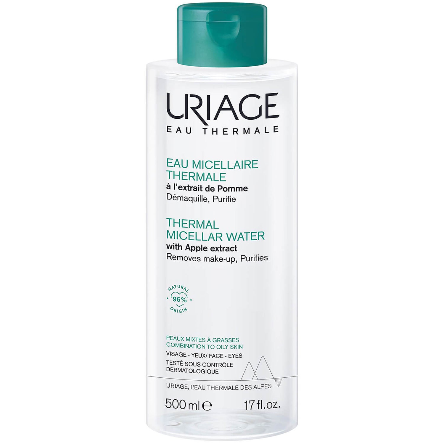 Uriage Thermal Micellar Water for Combination to Oily Skin 500ml