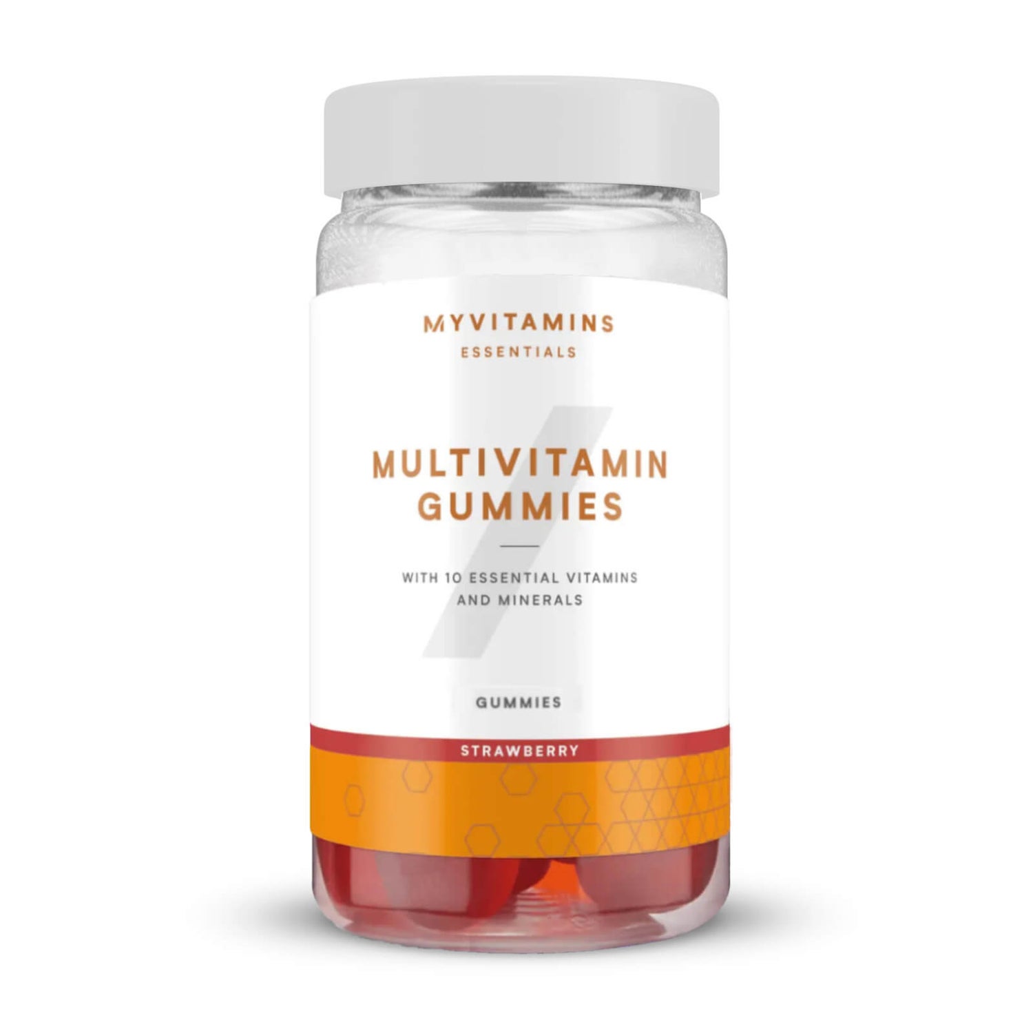 Multivitamine Fruchtgummis - 30Gummibärchen - Erdbeere