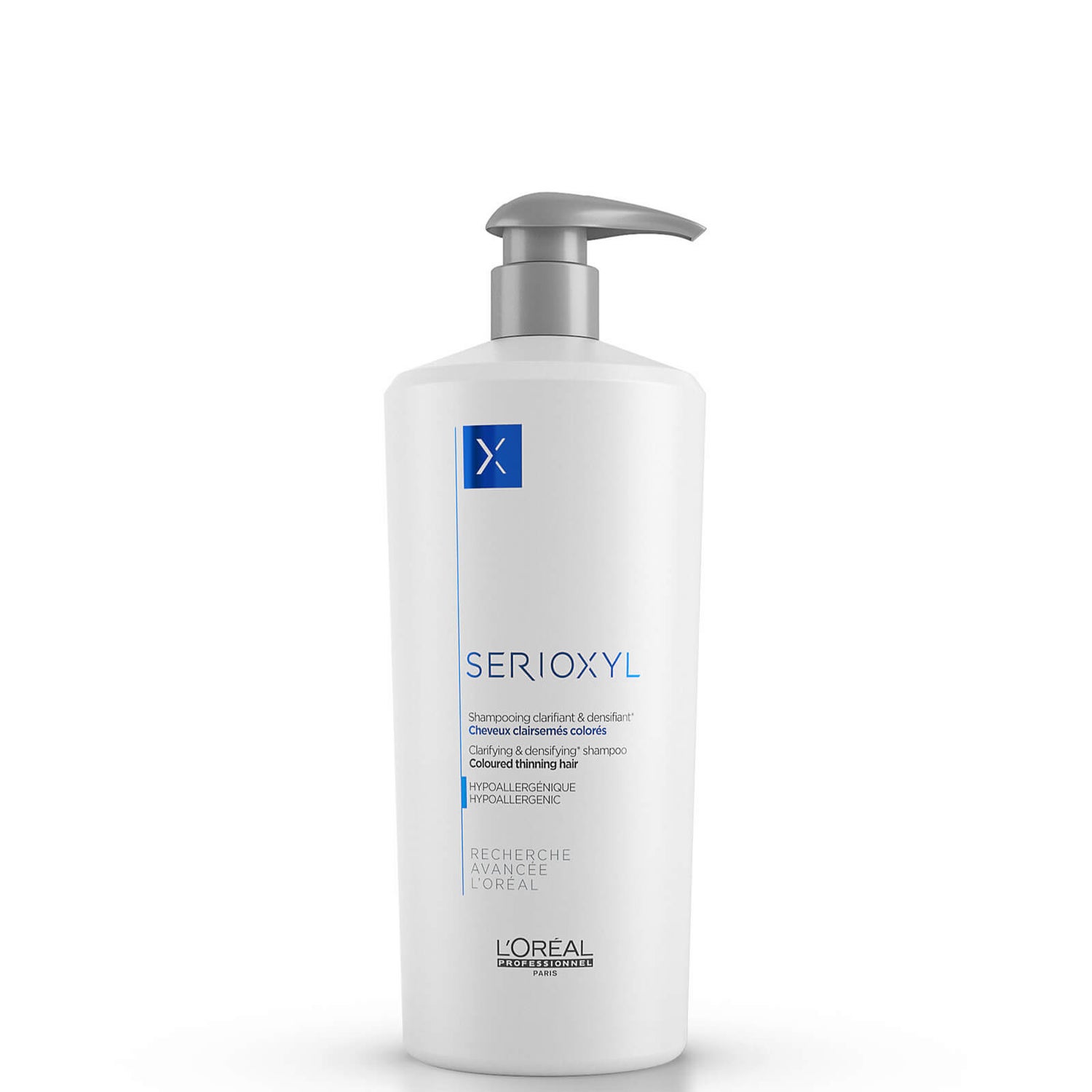 L'Oréal Professionnel Serioxyl Shampoo for Natural Thinning Hair 1000ml